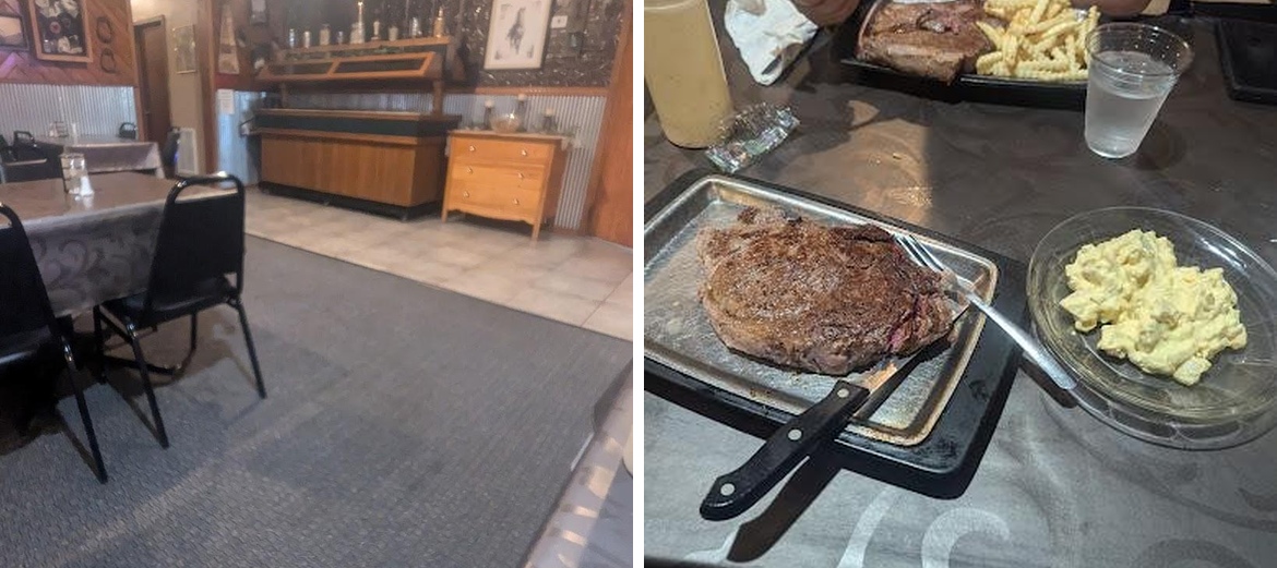 Two Spurs Steakhouse & Lounge Menu